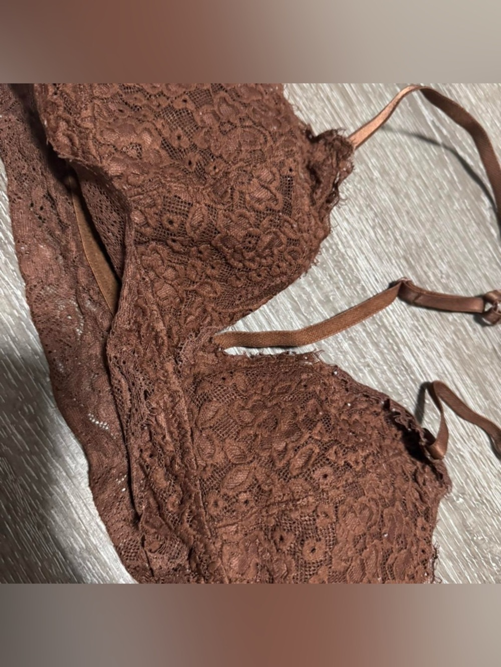 Brown aerie bralette - Picture 2 of 3